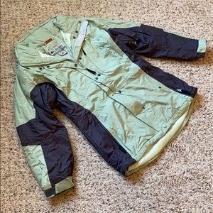 Columbia Vertex green & gray snow/ski coat